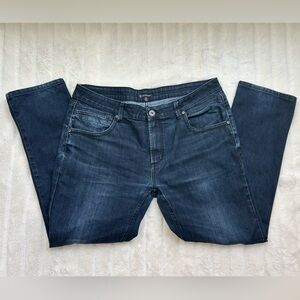 INC Jeans color dark blue, size waist 38 length 30. Excellent condition!